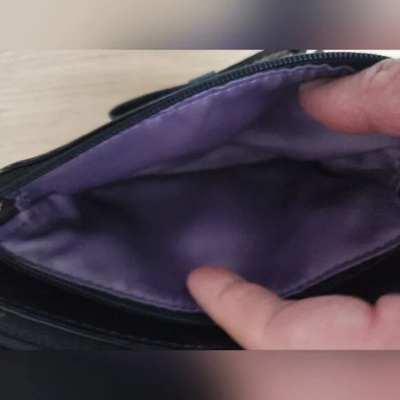 COACH Wallet Coin Purse with card slots Black - Picture 5 of 6